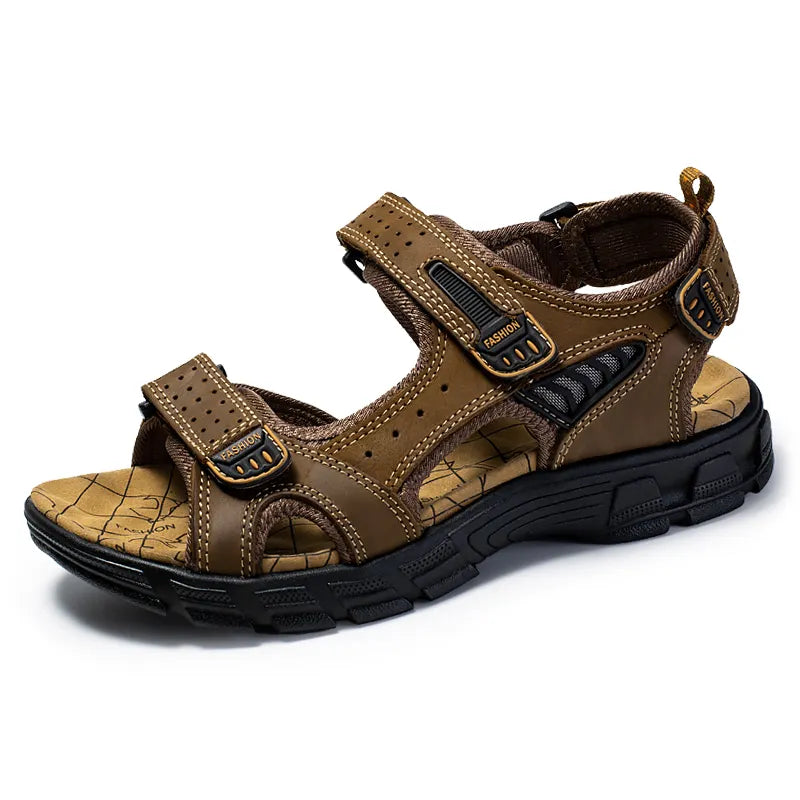 Open-Toe Sandal With Hook-And-Loop Fastenings - Jeffrey