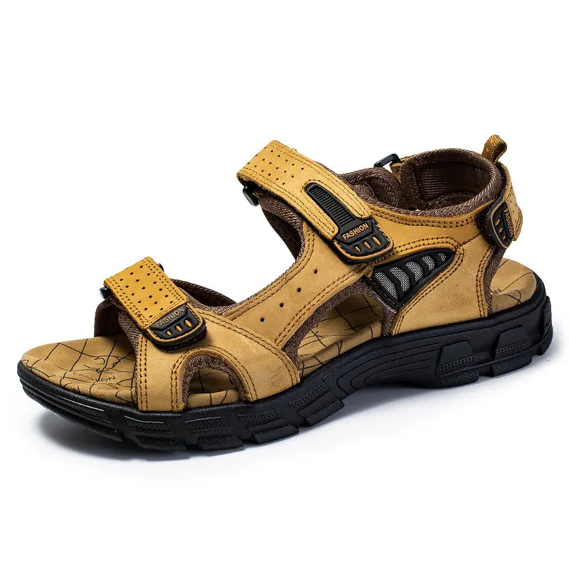 Open-Toe Sandal With Hook-And-Loop Fastenings - Jeffrey