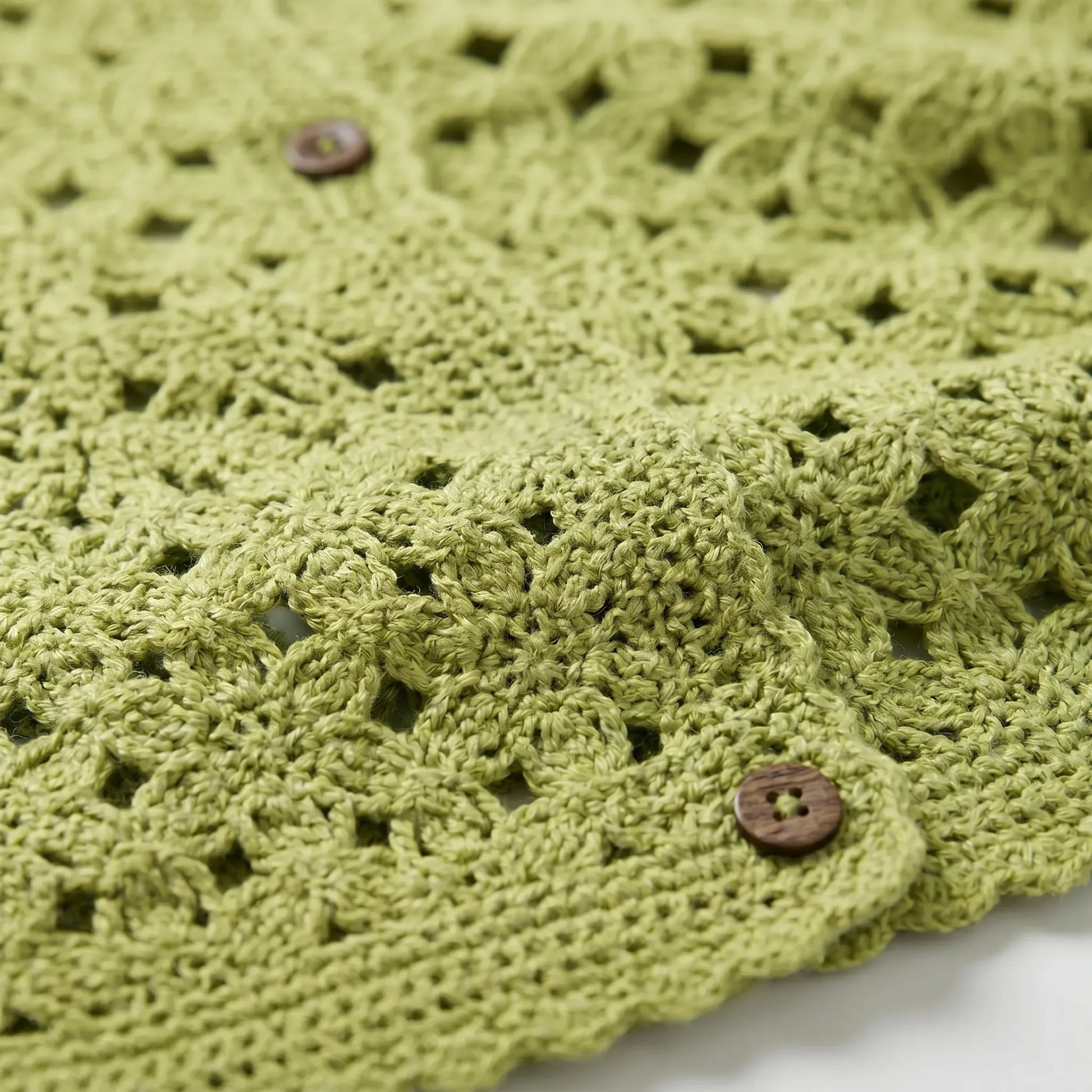 Openwork Crochet Cardigan -  Lorena