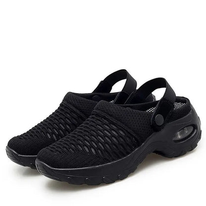 Orthopedic Mesh Clogs for Women | Air-Cushion Support | Non-Slip Slip-Ons 2