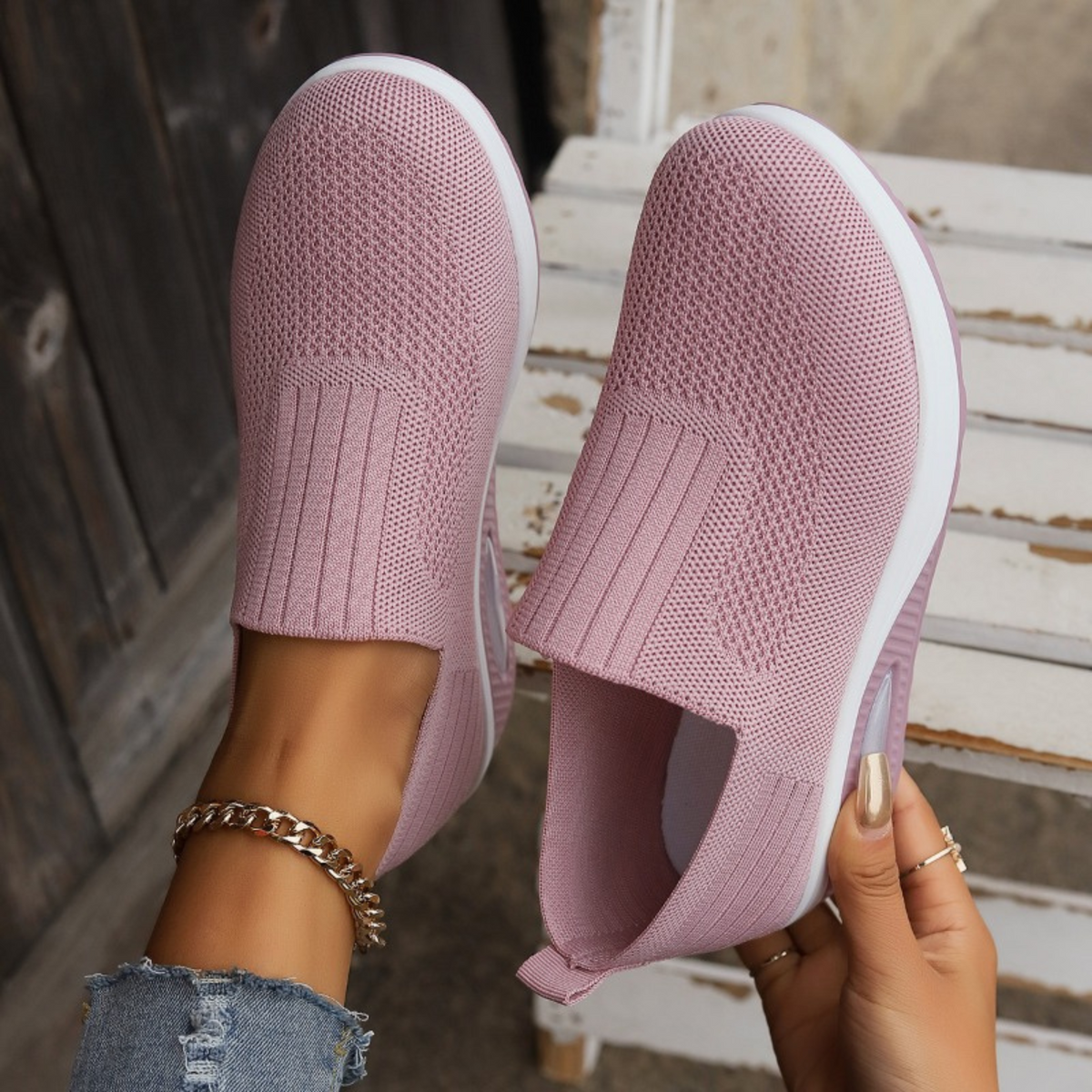 Orthopedic Comfort Shoes for Women | Cushioned Sole & Easy Slip-On 4