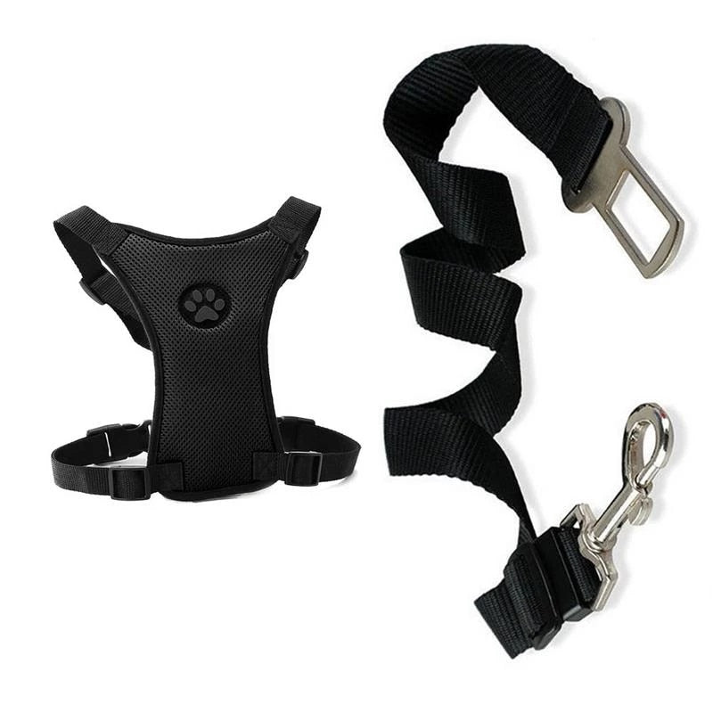 Car seat belt with Comfortable Harness for Dogs - PawSafe
