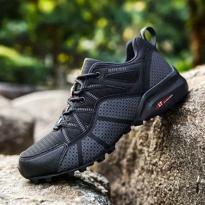 Breathable men's hiking shoes with support and comfort – TrailStep Pro