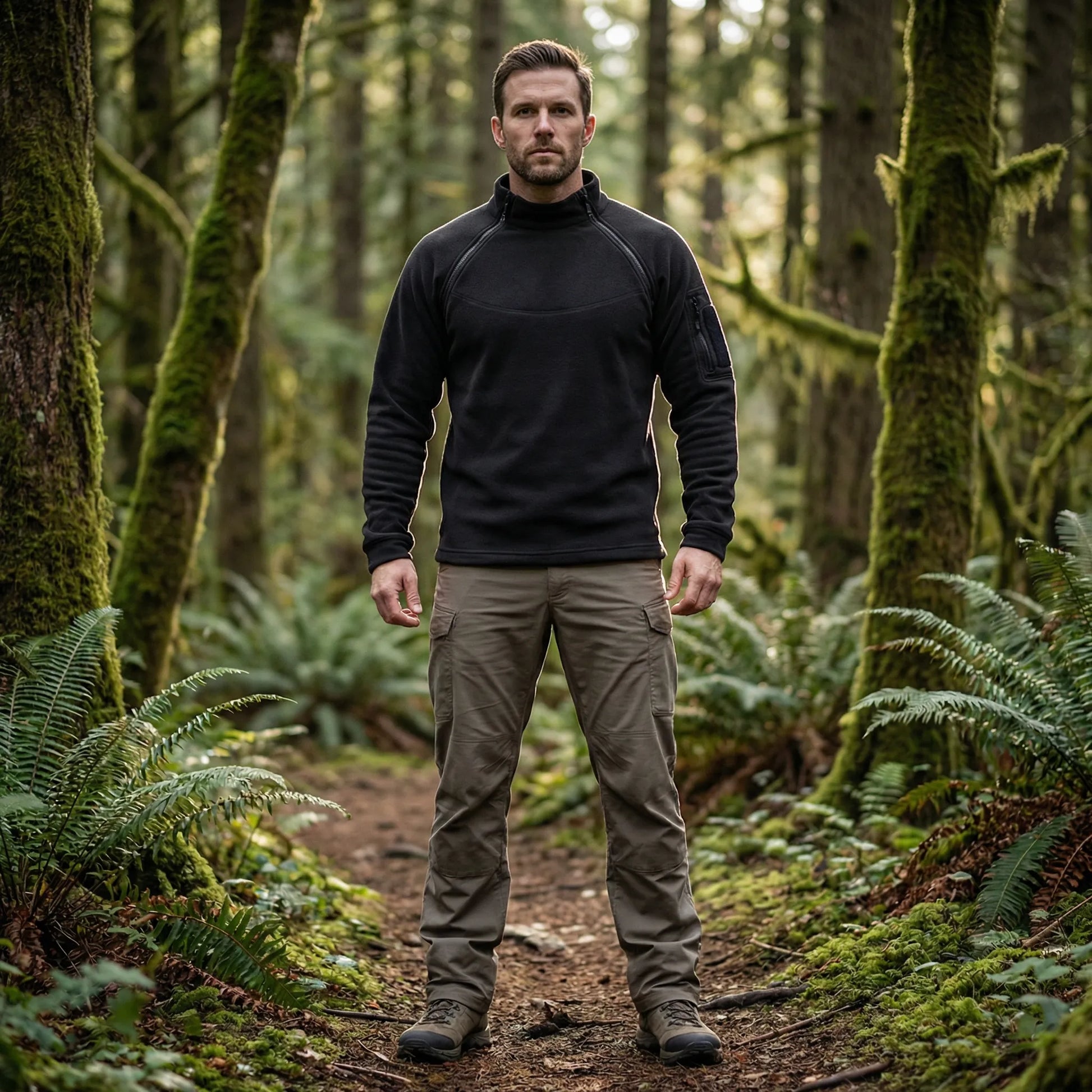Outdoor Zip Up Fleece Jumper - Emilio