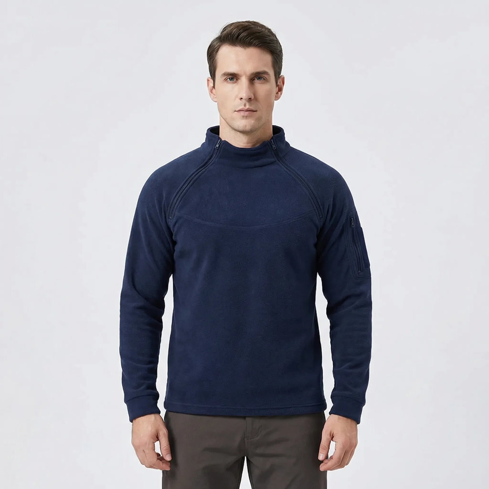 Outdoor Zip Up Fleece Jumper - Emilio