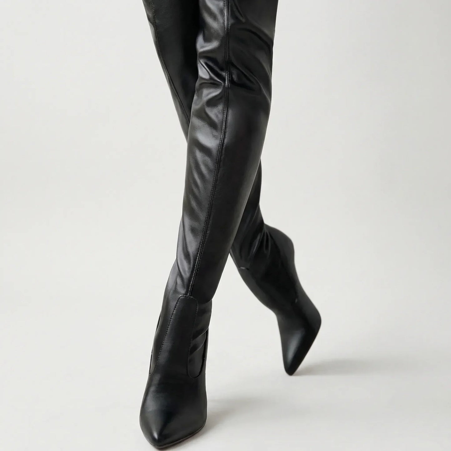 Over-The-Knee Pointed Toe Boot - Sandra