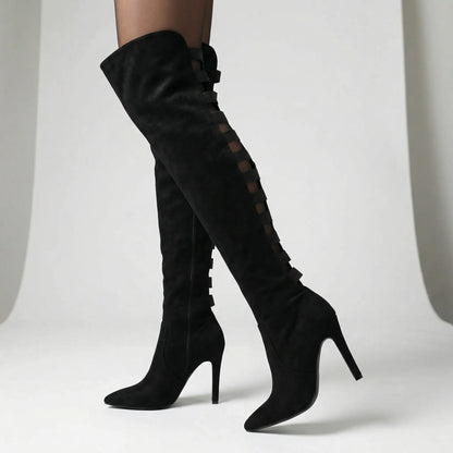 Over Knee High Boots For Women - Lynn