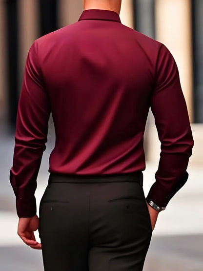 Men's Dress Shirt | Breathable & Wrinkle-Resistant 16