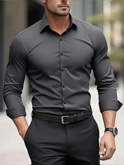 Men's Dress Shirt | Breathable & Wrinkle-Resistant 6
