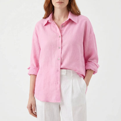 Oversized Button-Down Shirt -  Maureen