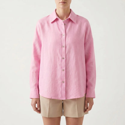 Oversized Button-Down Shirt -  Maureen
