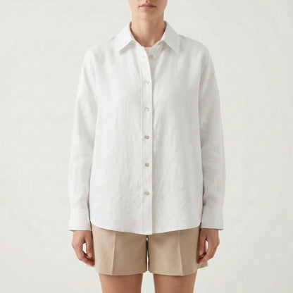 Oversized Button-Down Shirt -  Maureen