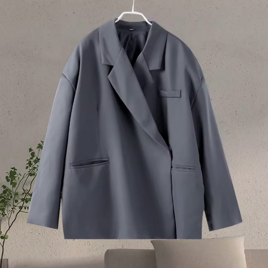Oversized Damenblazer Mit Klarer Silhouette - Alexia
