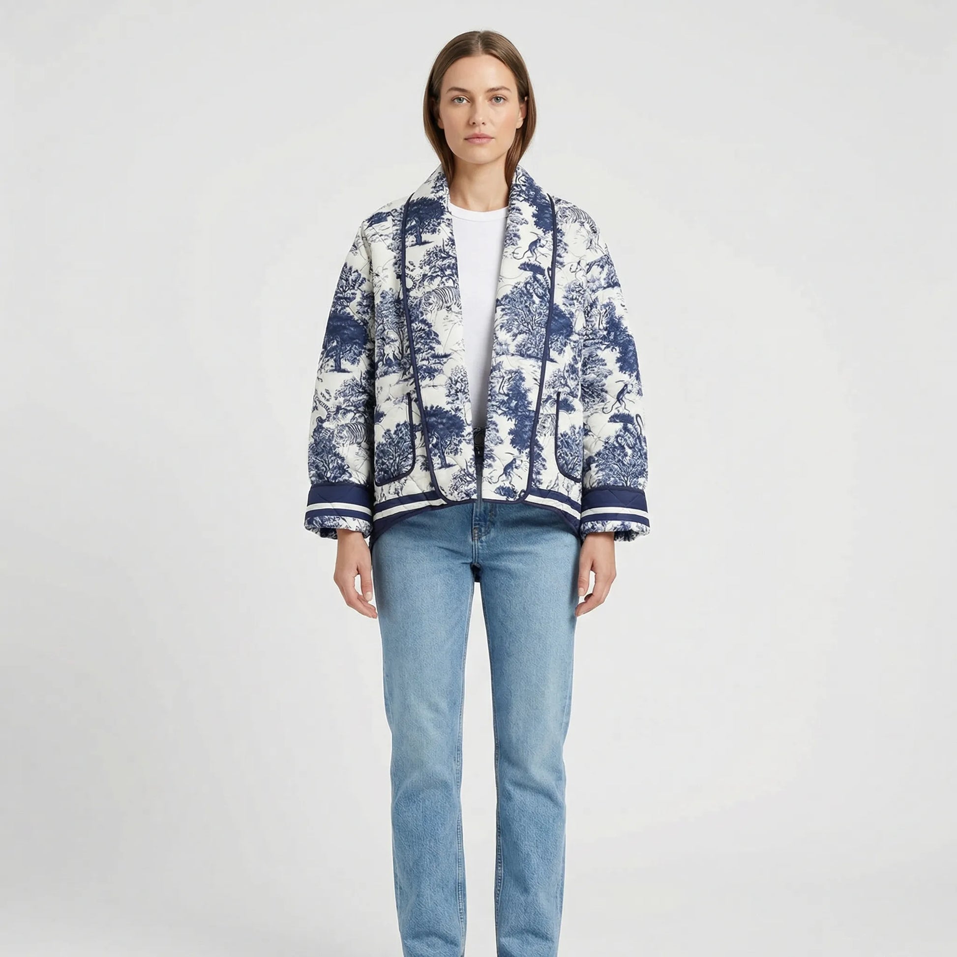 Oversized Quilted Jacket - Giuliana