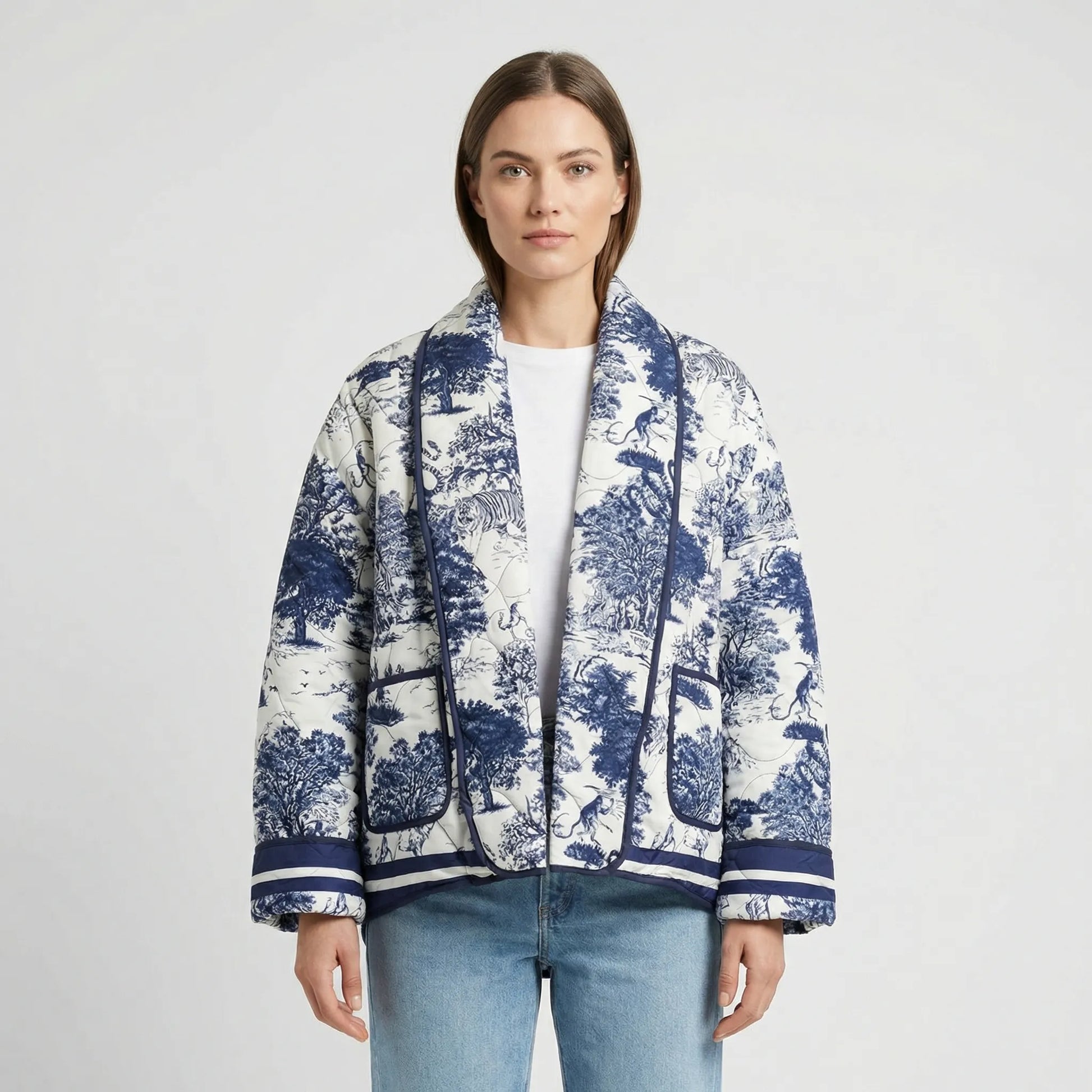 Oversized Quilted Jacket - Giuliana