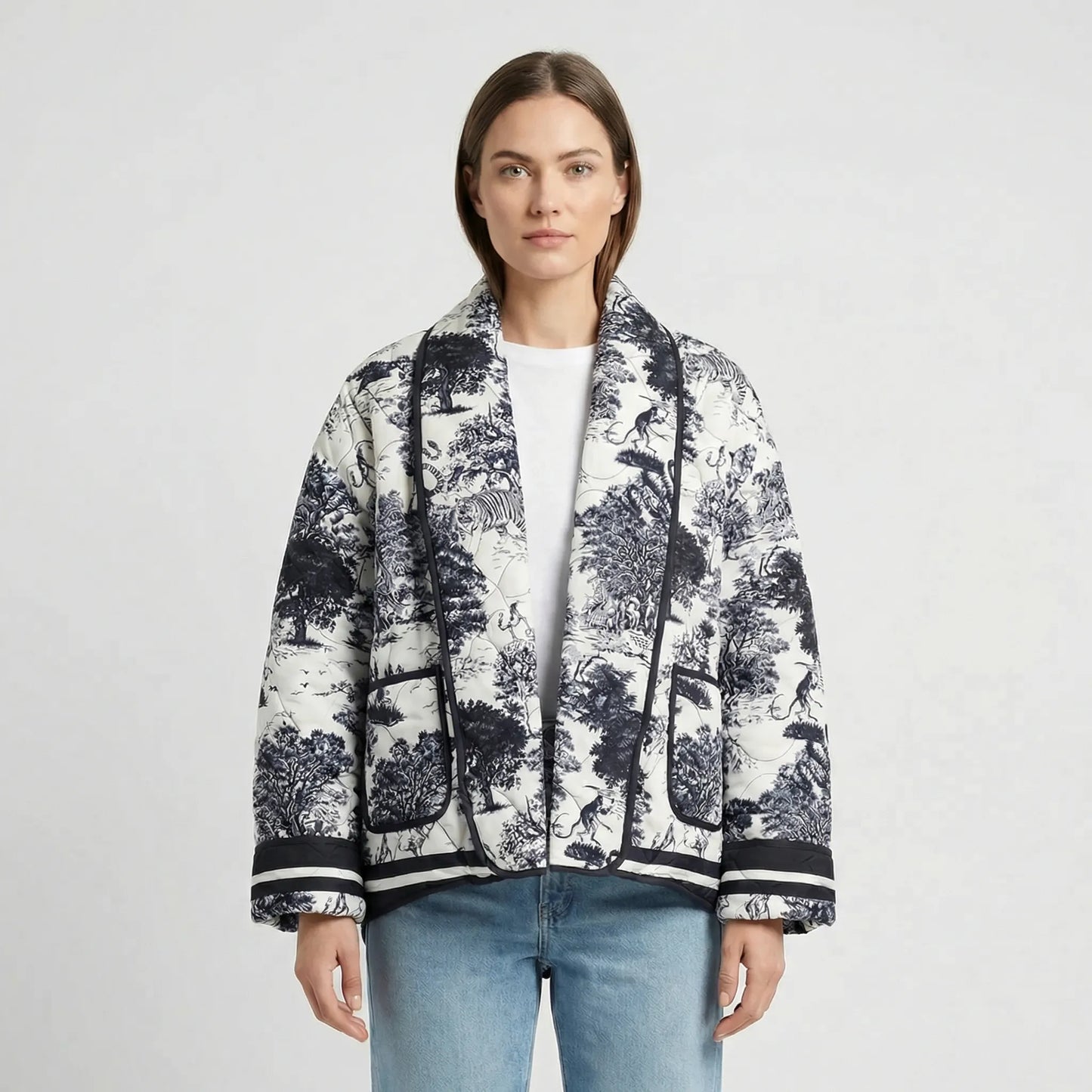 Oversized Quilted Jacket - Giuliana