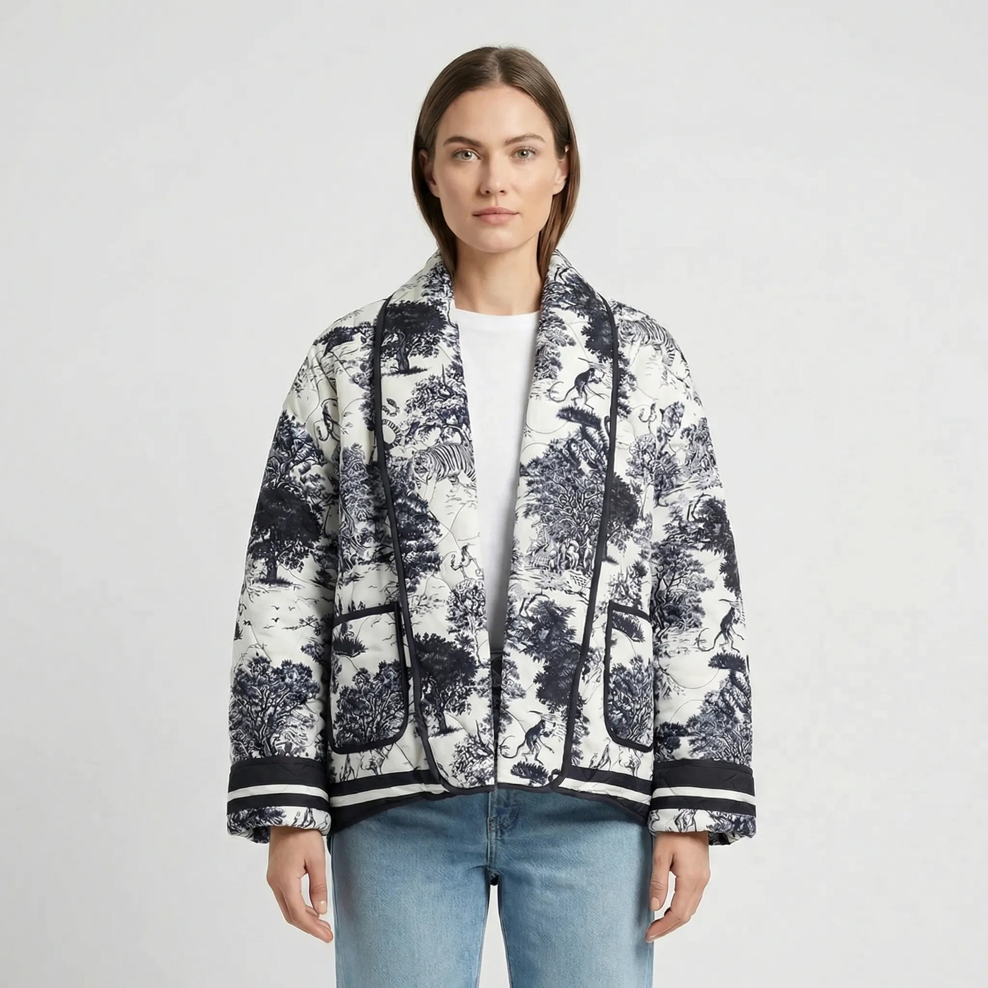 Oversized Quilted Jacket - Giuliana