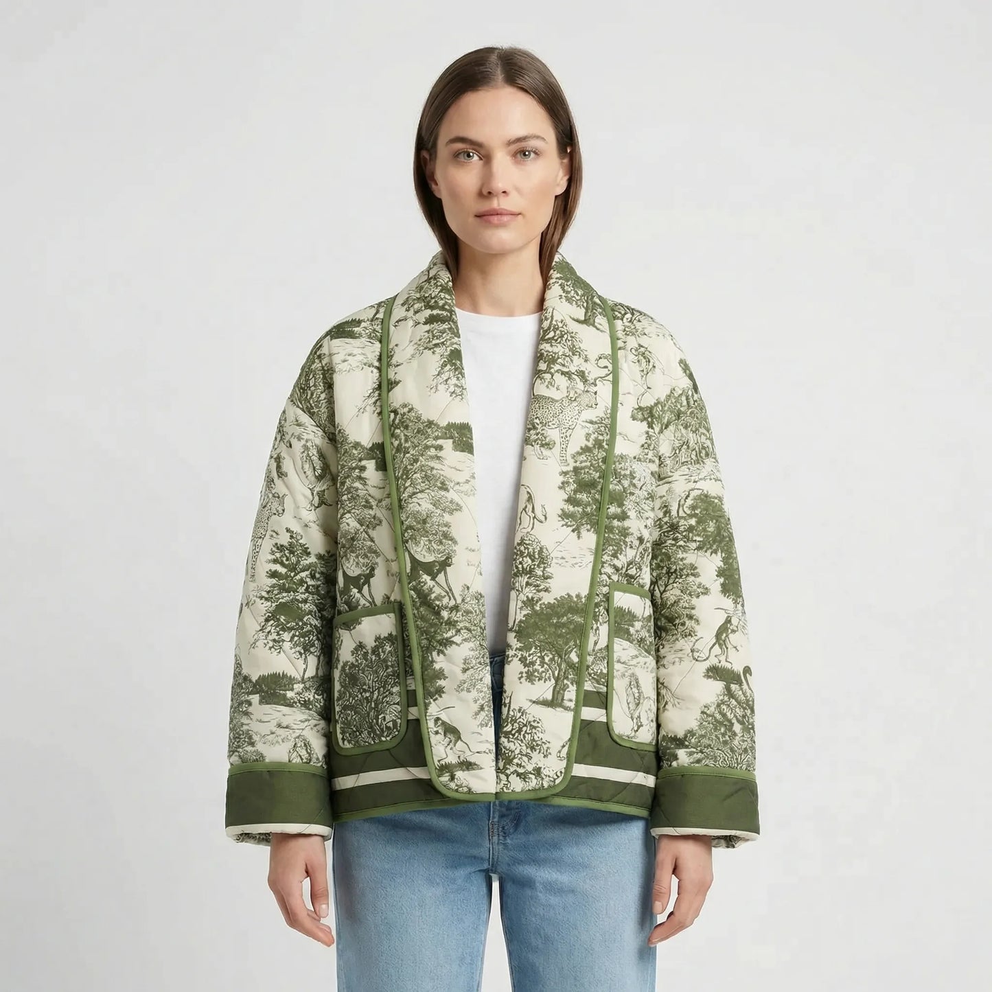 Oversized Quilted Jacket - Giuliana