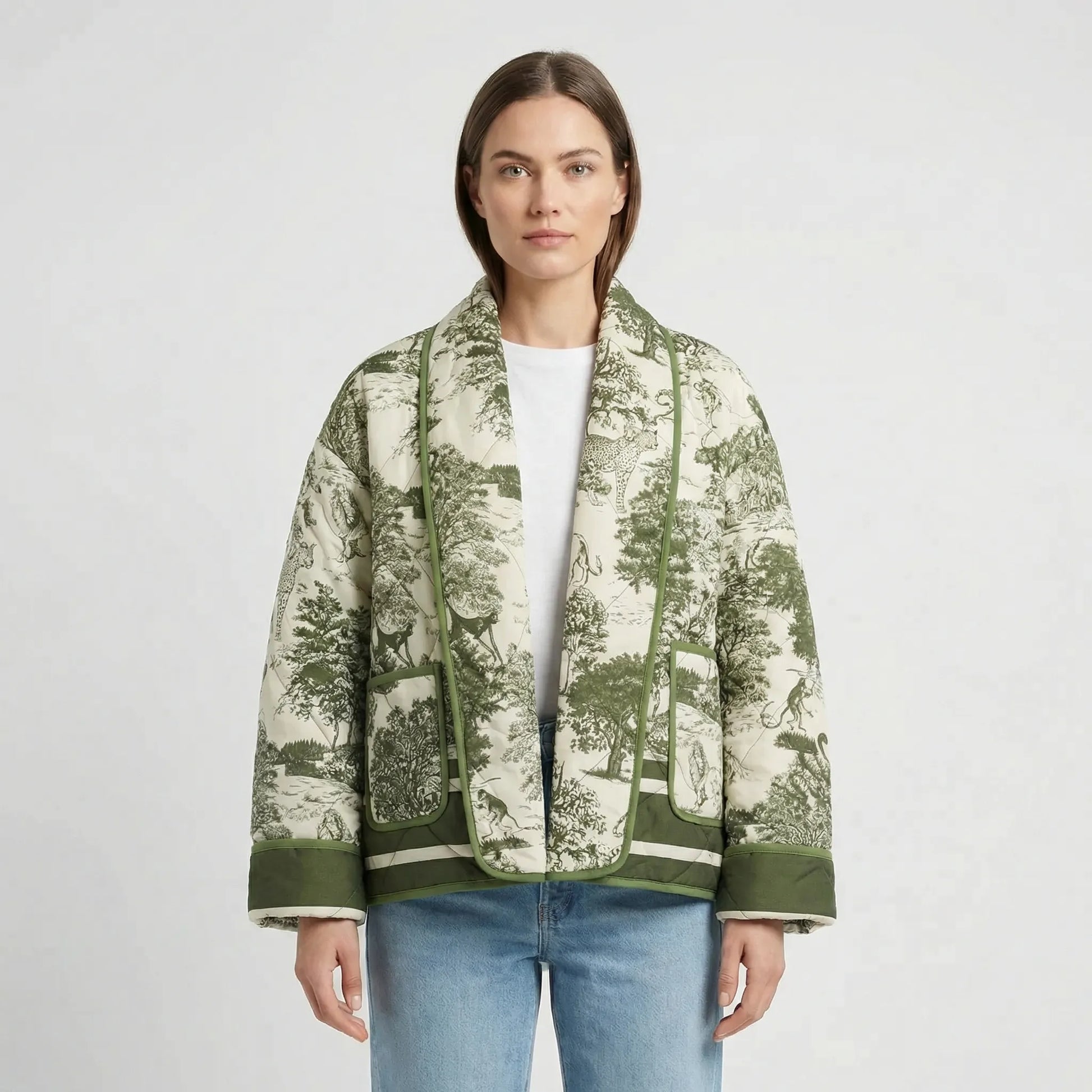 Oversized Quilted Jacket - Giuliana