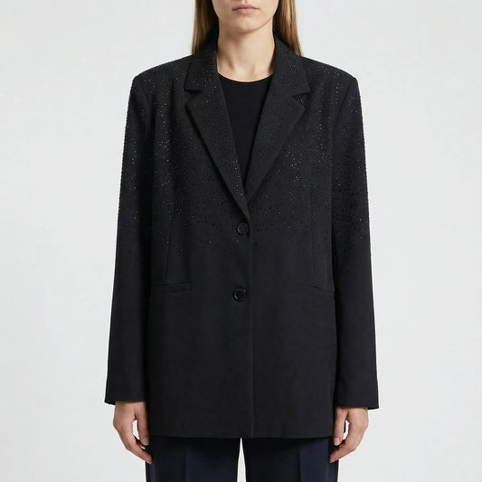 Oversized Sparkle-Detail Women's Blazer - Dianne