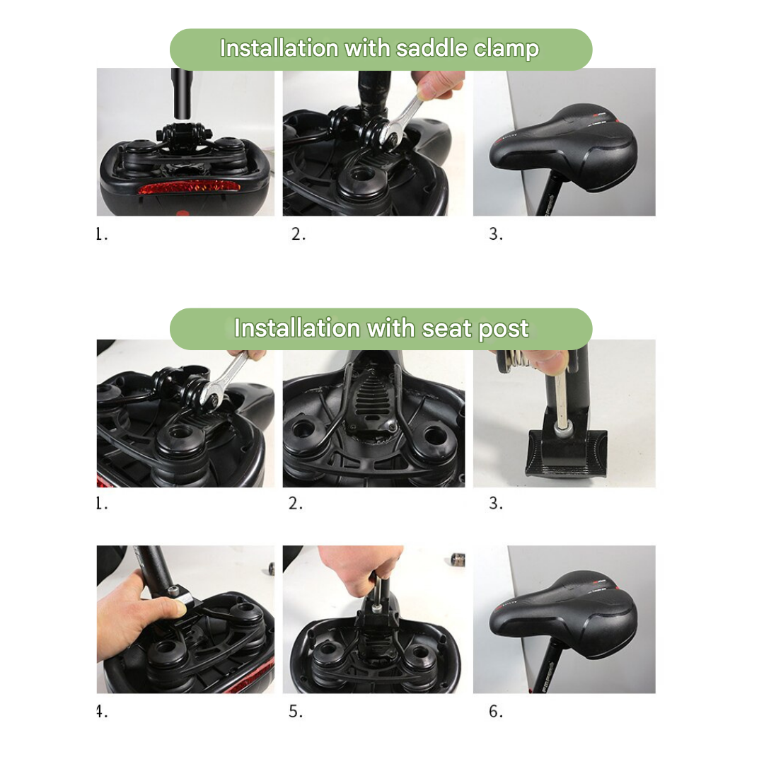Ergonomic Bicycle Saddle - RideEase