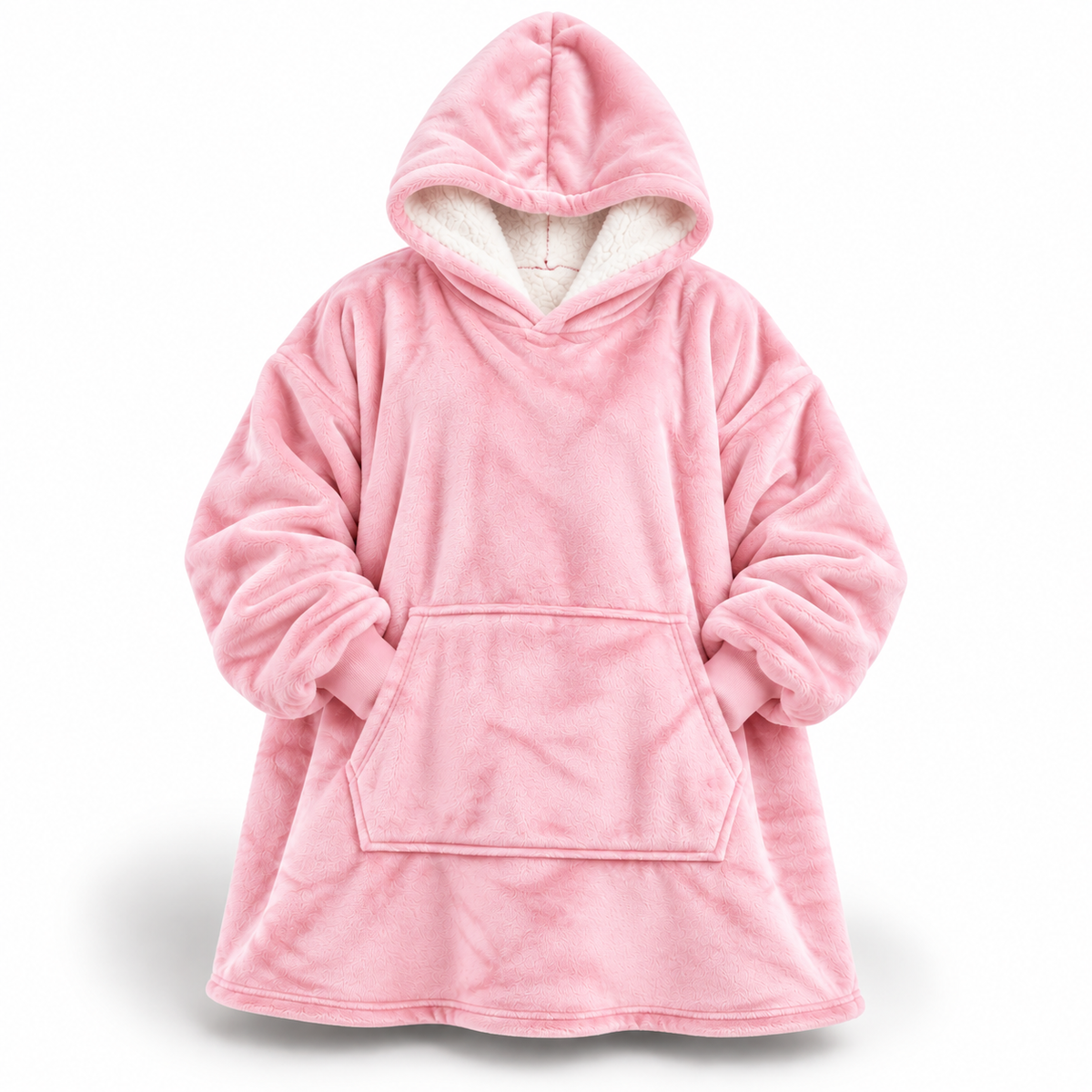 Ultra-Soft Oversized Sherpa Hoodie Blanket (with Pocket) 5