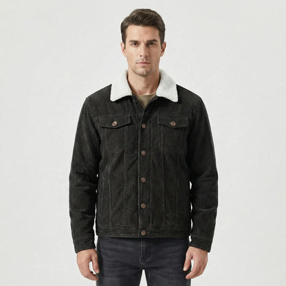 Padded Casual Jacket With Collar - Niko