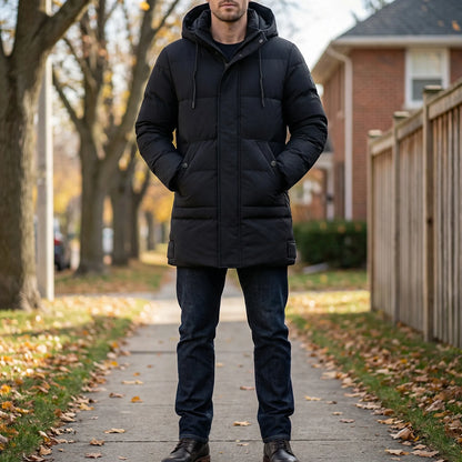 Padded Waterproof Jacket Mens - Laurin
