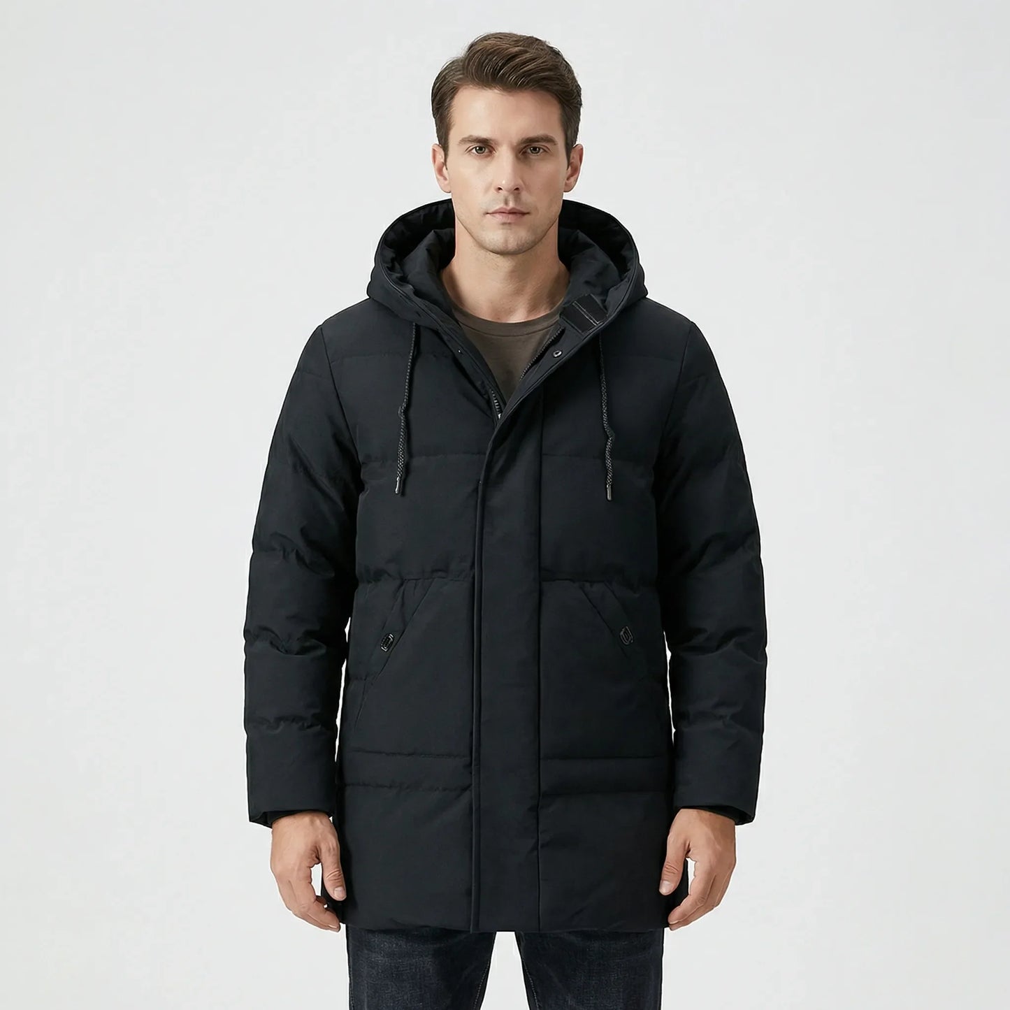 Padded Waterproof Jacket Mens - Laurin