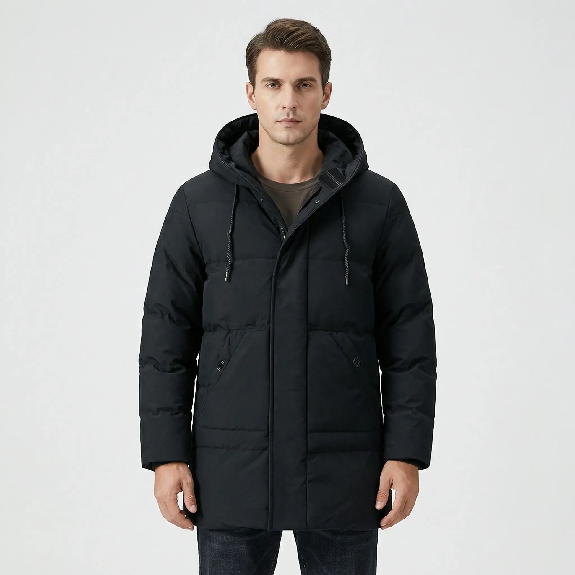Padded Waterproof Jacket Mens - Laurin