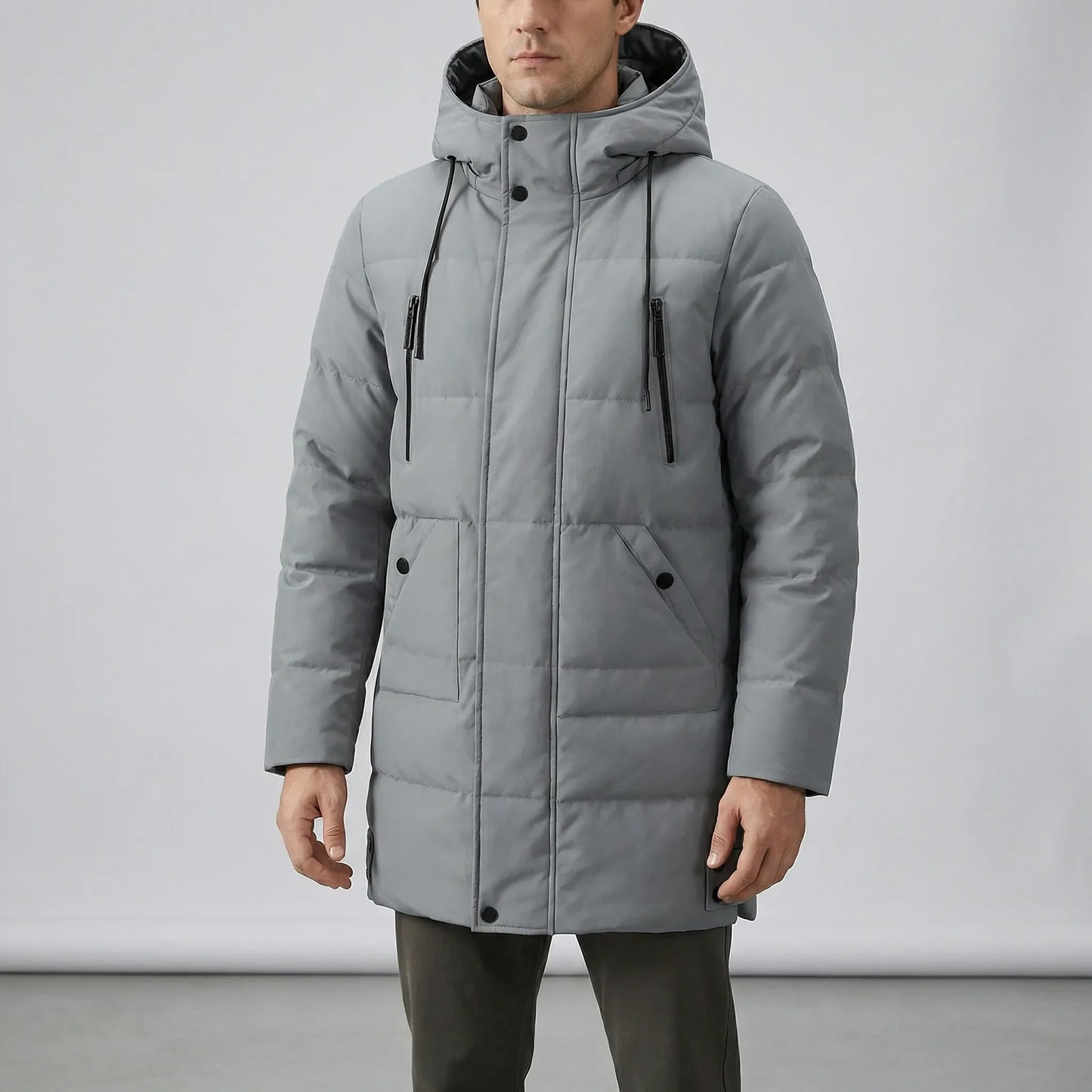Padded Waterproof Jacket Mens - Laurin