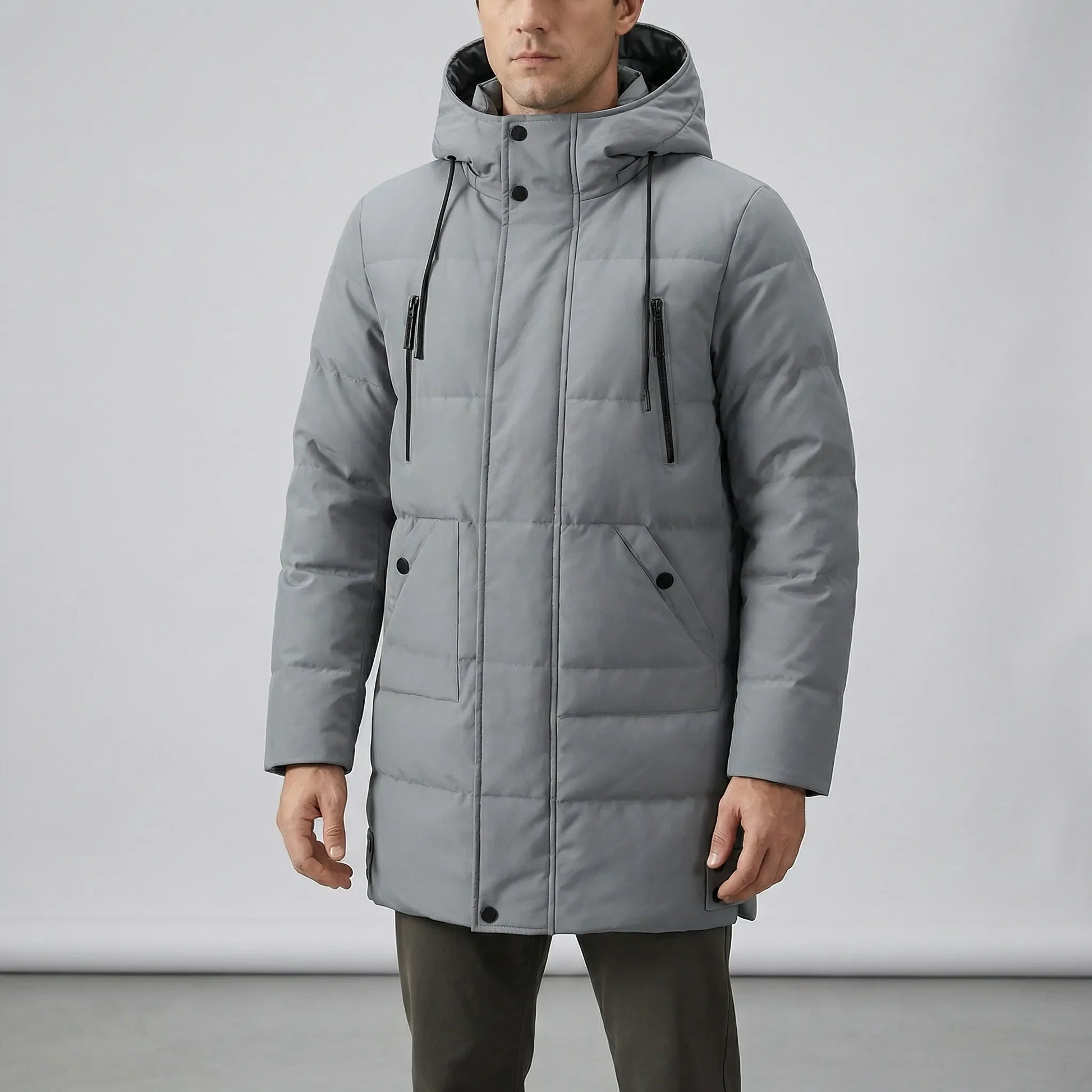 Padded Waterproof Jacket Mens - Laurin