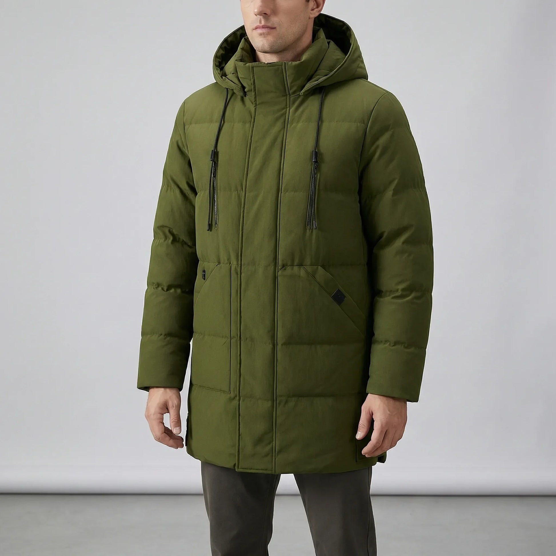 Padded Waterproof Jacket Mens - Laurin