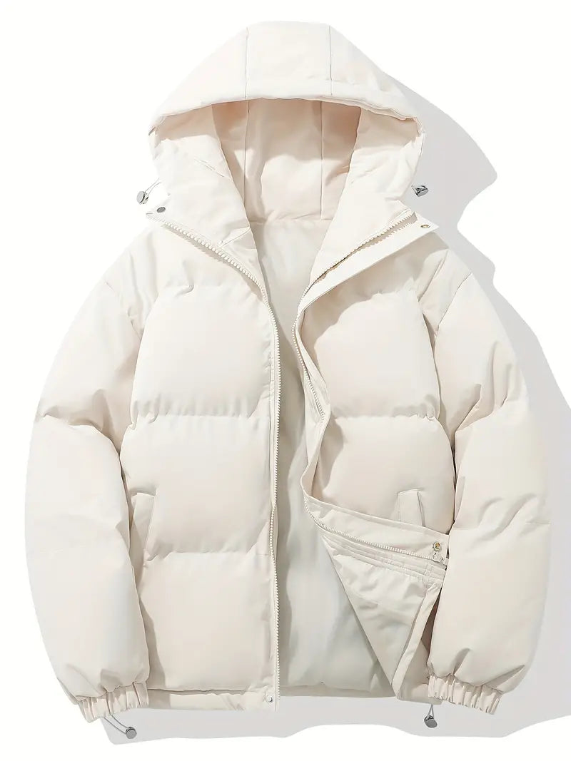 Padded Winter Jacket With Hood - Irving