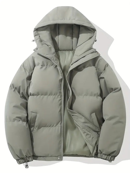Padded Winter Jacket With Hood - Irving