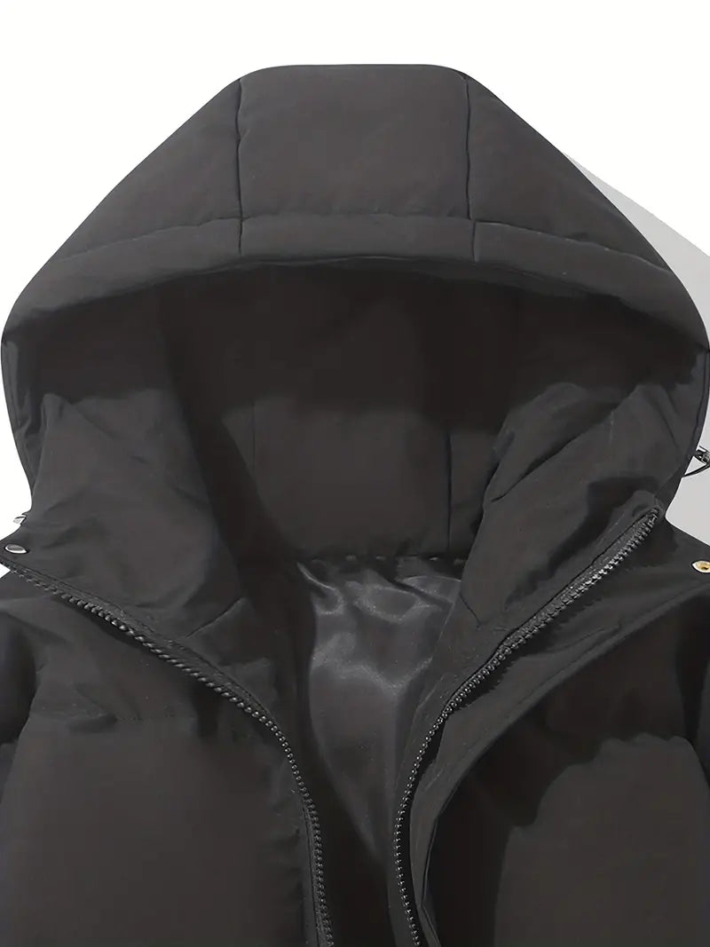 Padded Winter Jacket With Hood - Irving