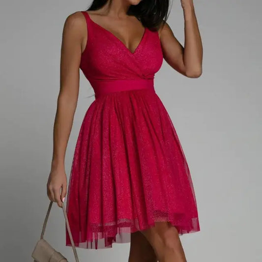 Shimmering Sequin Party Dress - Seraphina