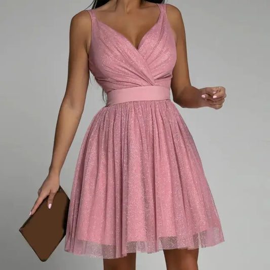 Shimmering Sequin Party Dress - Seraphina