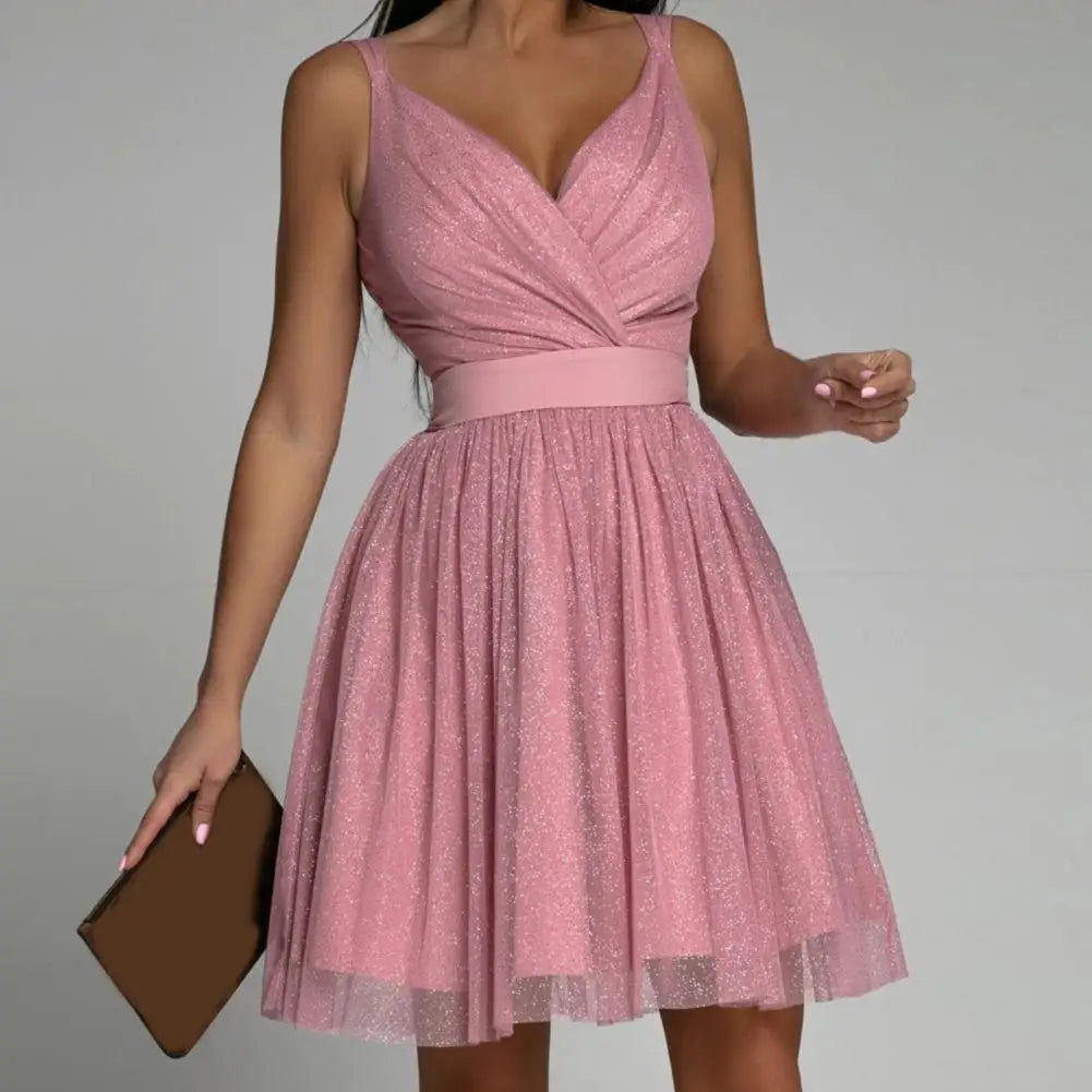 Shimmering Sequin Party Dress - Seraphina