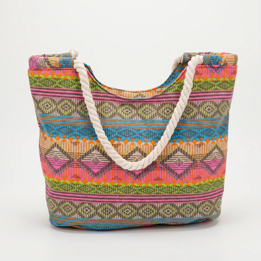 Patterned Casual Shoulder Bag - Vezia
