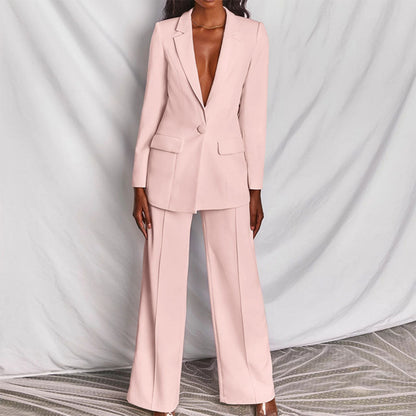 Stylish Blazer and Trouser Set - Ariane