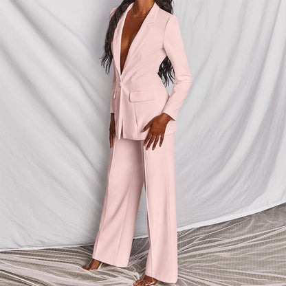 Stylish Blazer and Trouser Set - Ariane