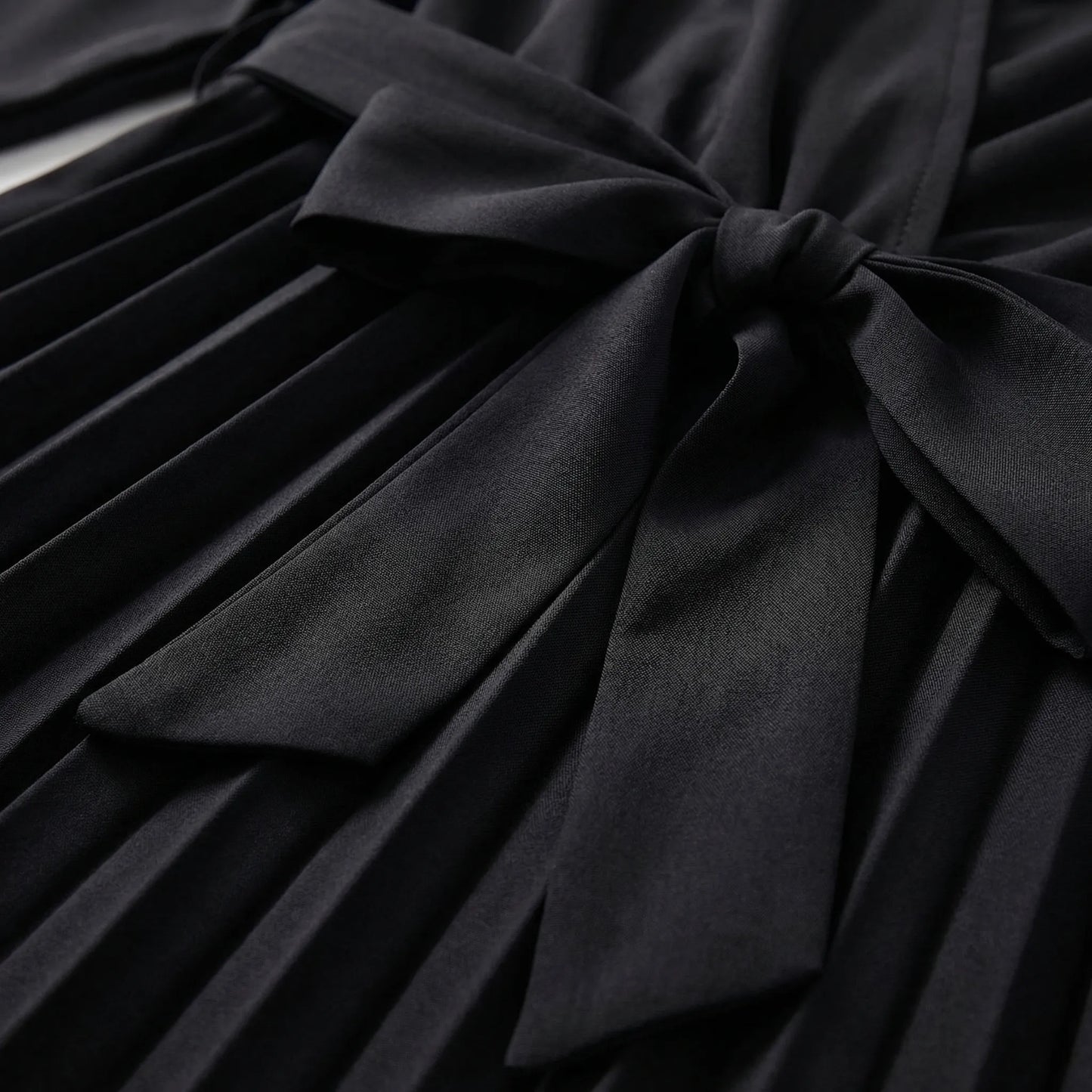 Pleated Maxi Dress With Lantern Sleeves - Ashley