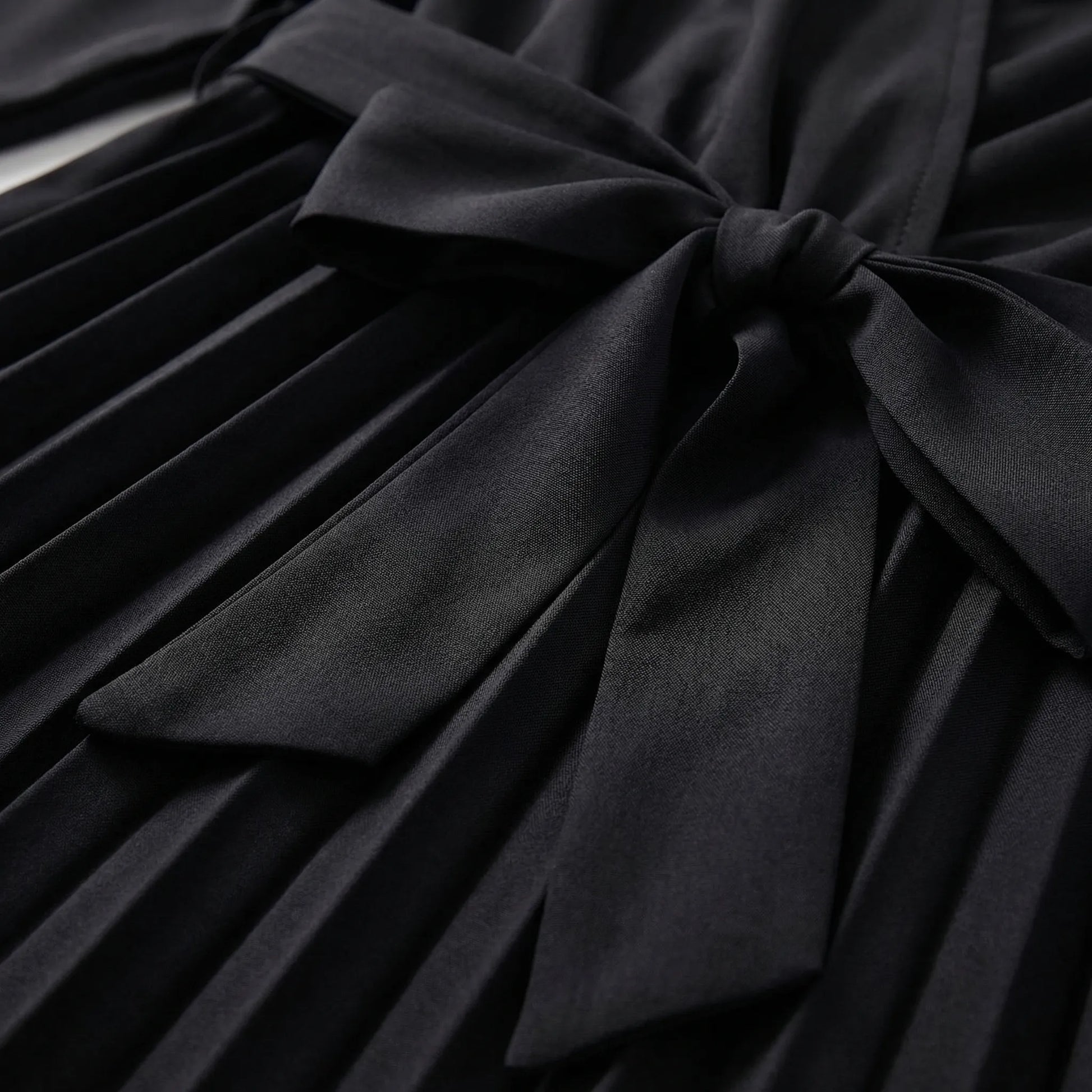 Pleated Maxi Dress With Lantern Sleeves - Ashley