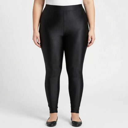 Plus Size Cropped Athletic Pants - Mildred