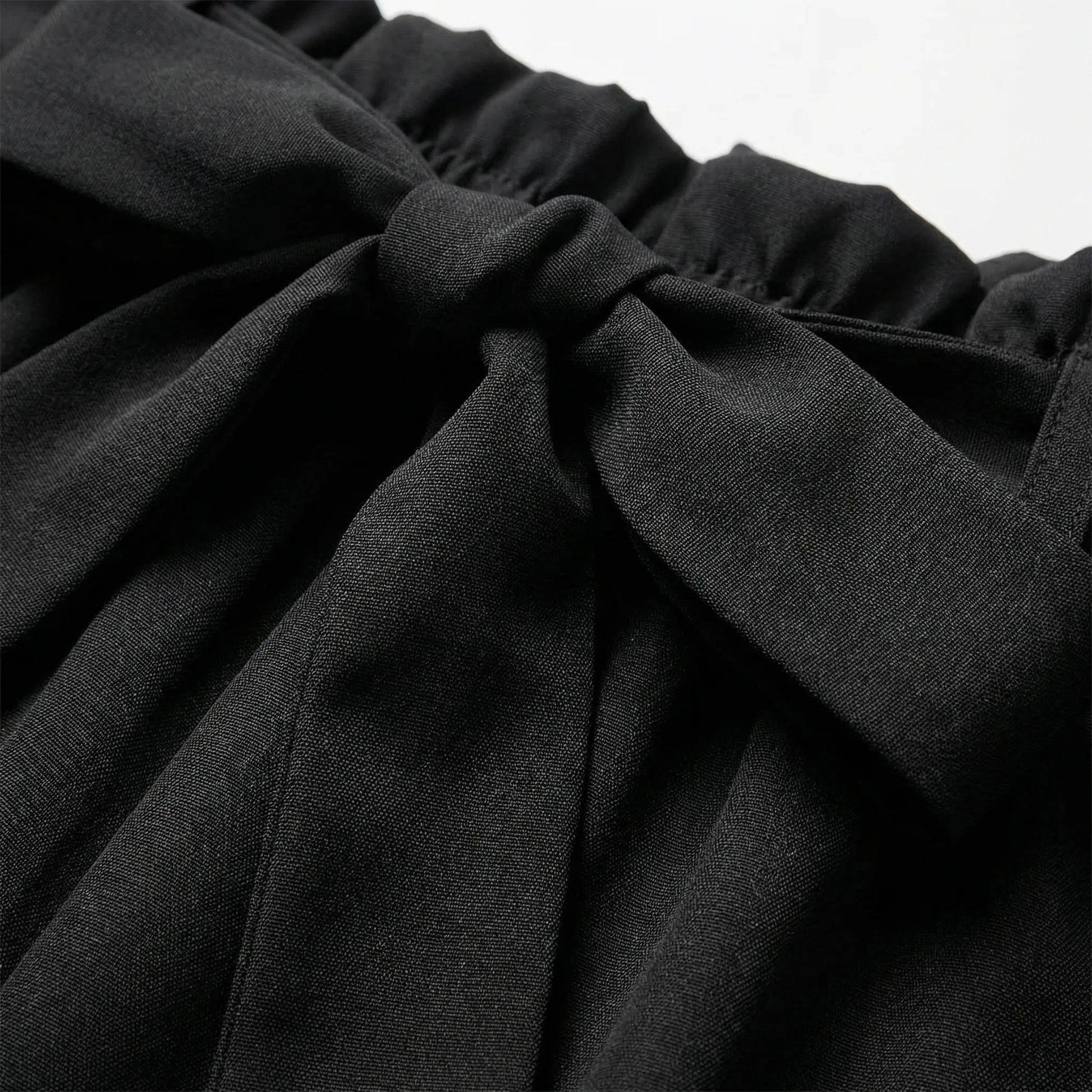 Plus Size Ruffle Waist Shorts - Jeannie