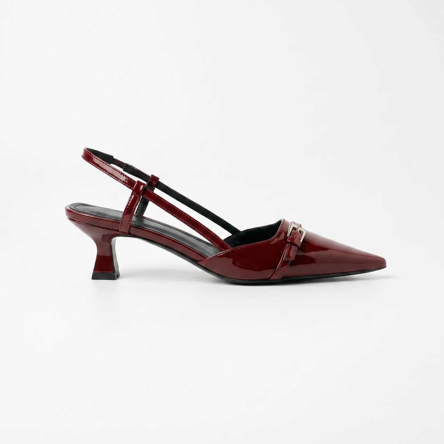 Pointed Slingback Kitten Heels - Victoria