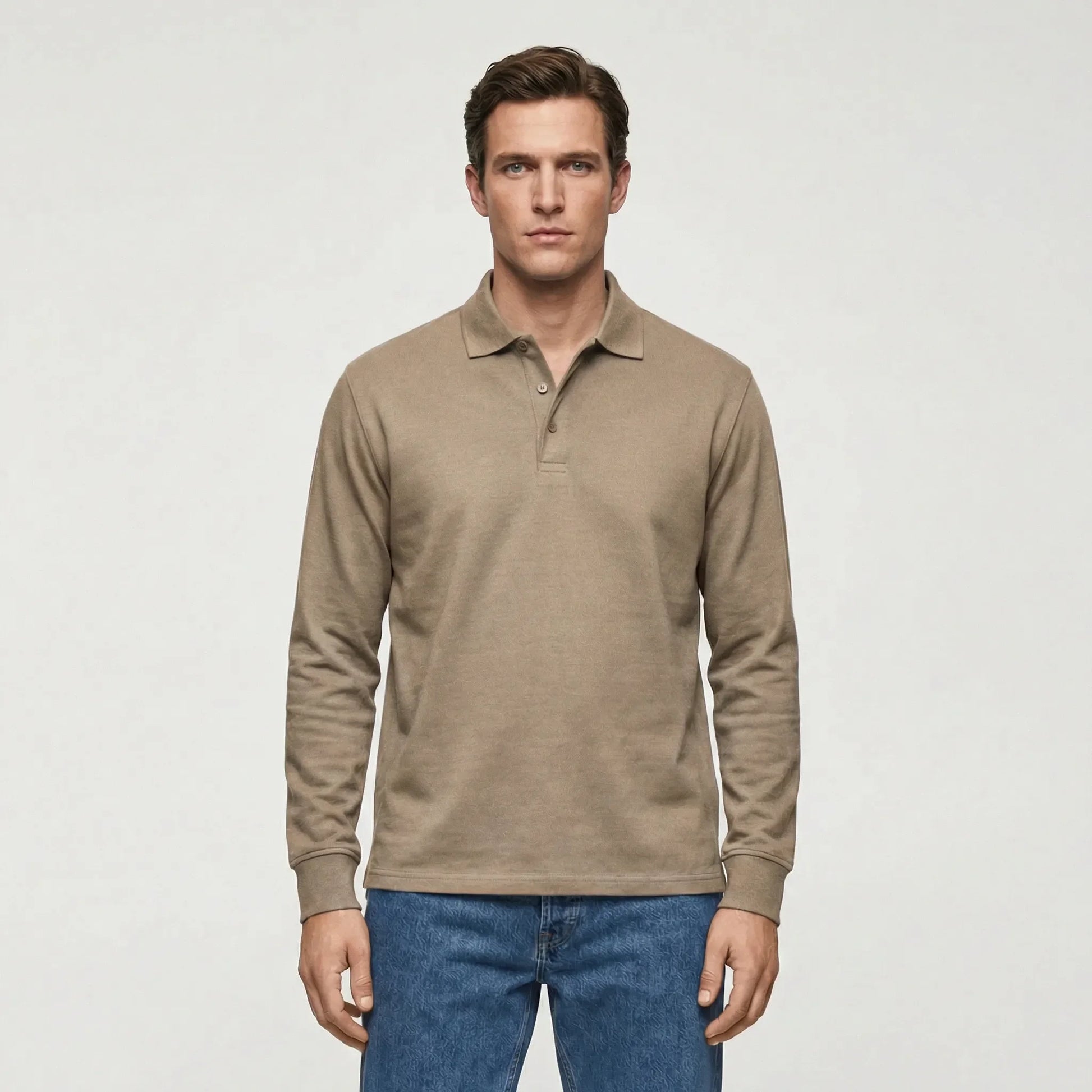 Polo T Shirt Long Sleeve Men - Ilias