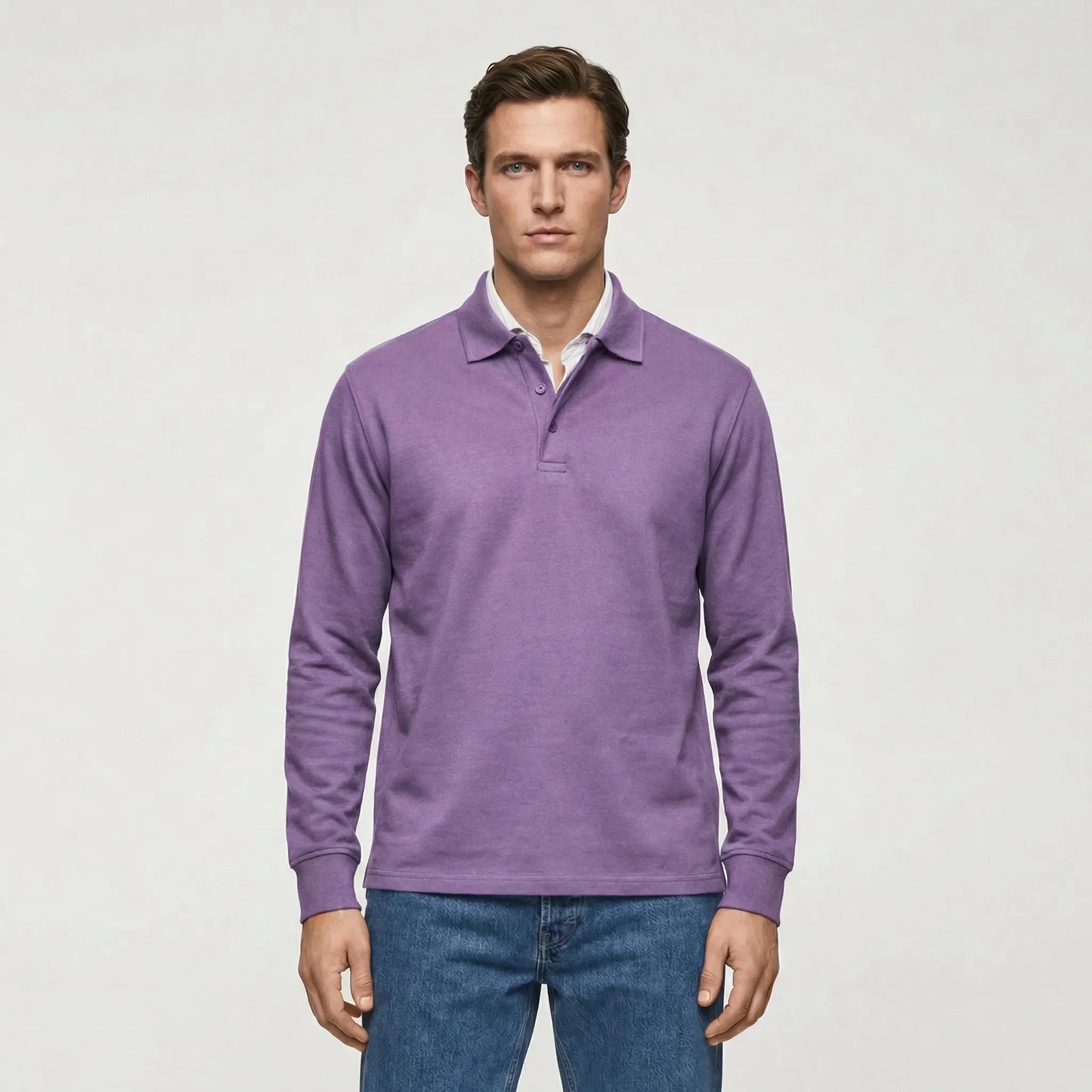 Polo T Shirt Long Sleeve Men - Ilias