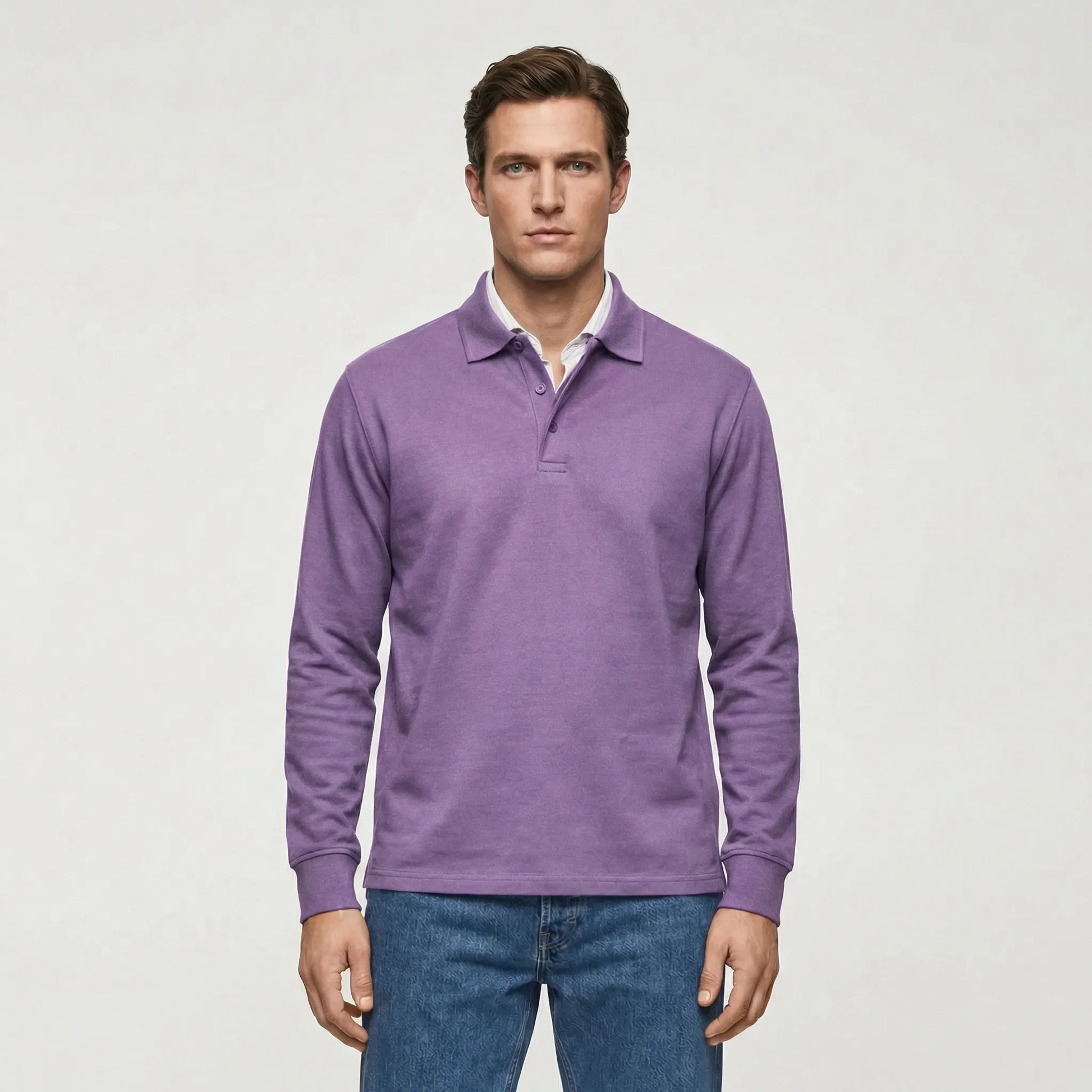 Polo T Shirt Long Sleeve Men - Ilias